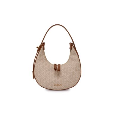 MORRAL BRIGANTI SHOULDER BAG BRI-MO2611 HUESO/NATURAL