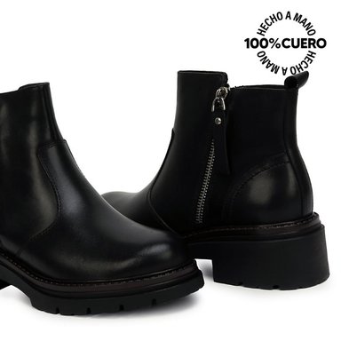 BOTIN CHELSEA FER-2639 NEGRO VIALE CUERO - 3