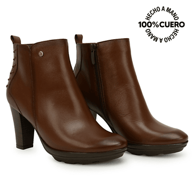 BOTIN BASICO FER-2632 CASTAÑO VIALE CUERO - 4
