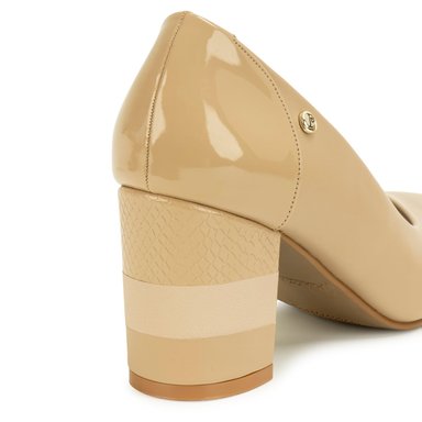 ZAPATO STILETTO DON-2640 BEIGE PIAZZA - 3
