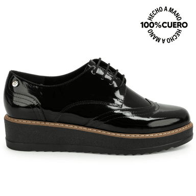 ZAPATO OXFORD TATI-2667 NEGRO VIALE CUERO - 1