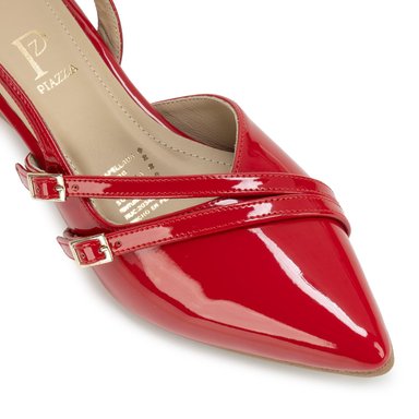 ZAPATO MEDIA ESTACION STILETTO DELIA-2604 ROJO PIAZZA - 3