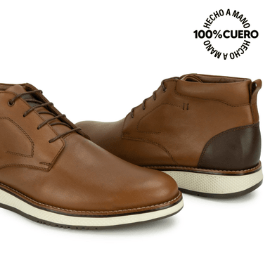 BOTIN DERBY ANGELO-2619 CASTAÑO VIALE HOMME CUERO - 2