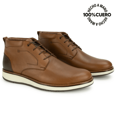 BOTIN DERBY ANGELO-2619 CASTAÑO VIALE HOMME CUERO - 4