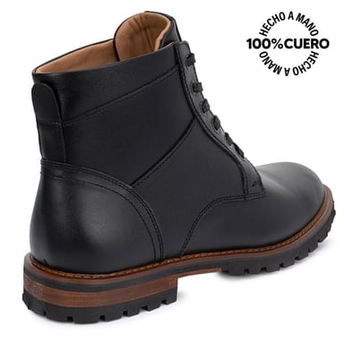 BOTIN DERBY RICARDO-2609 NEGRO VIALE HOMME CUERO - 3