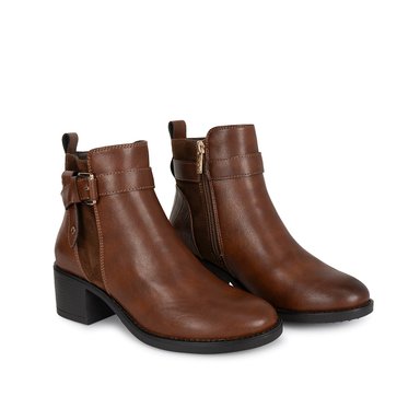 BOTIN JODHPUR CASUAL DAVI-2618 NATURAL SINTETICO ANN D VIAN - 4