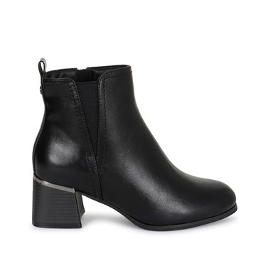 BOTIN JODHPUR CASUAL DAVI-2607 NEGRO SINTETICO ANN D VIAN - 1