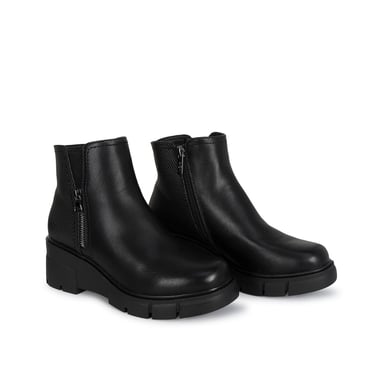 BOTIN CHELSEA CASUAL DAVI-2621 NEGRO SINTETICO ANN D VIAN - 1