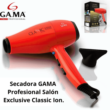 SECADORA GAMA PROFESIONAL SALON EXCLUSIVE CLASSIC ION 2200 WATTS.
