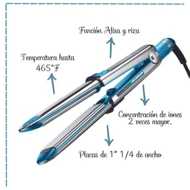 ALISADORA DE CABELLO BABYLISS PRO BNT3000TPE NANO TITANIUM OPTIMA 3000 465°F/240°C - 2