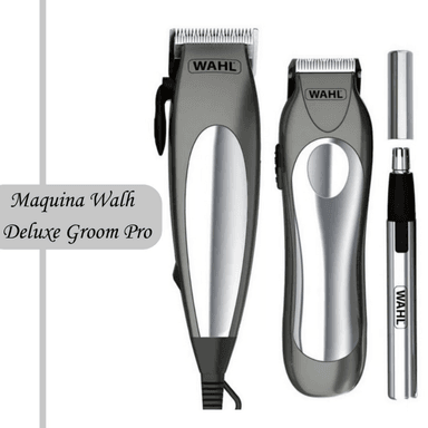 MAQUINA DE CORTAR CABELLO WAHL 79305-3618 DELUXE GROOM 21 PIEZAS.