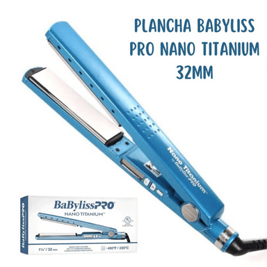 ALISADORA DE CABELLO BABYLISS PRO BNT4091TPE NANO TITANIUM 32MM NUEVO MODELO - 1