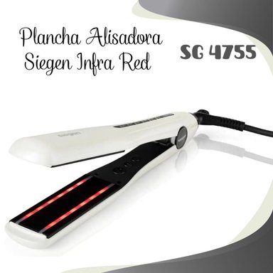 PLANCHA ALISADORA SIEGEN INFRA RED INFRAROJO LIGHT SG4755