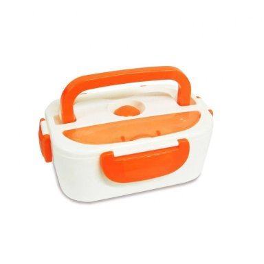 LONCHERA TAPER ELECTRICO PARA CALENTAR ALIMENTOS NARANJA