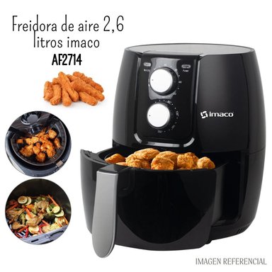 OLLA FREIDORA DE AIRE IMACO AF-2714 2.6 LITROS MANUAL AF2714