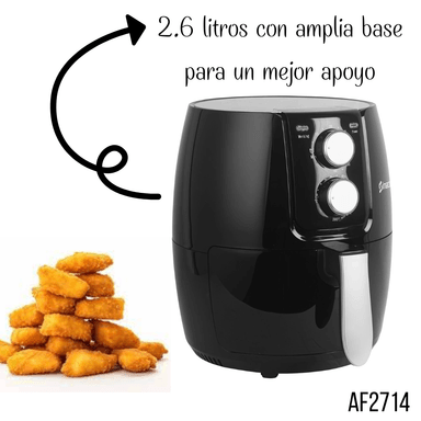 OLLA FREIDORA DE AIRE IMACO AF-2714 2.6 LITROS MANUAL AF2714 - 4