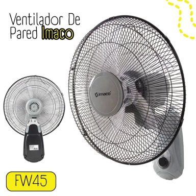 VENTILADOR DE PARED IMACO FW450 45 WATTS 16" GRIS