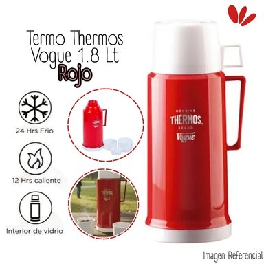 TERMO THERMOS 30-180 ROJO VOGUE 1.8 L