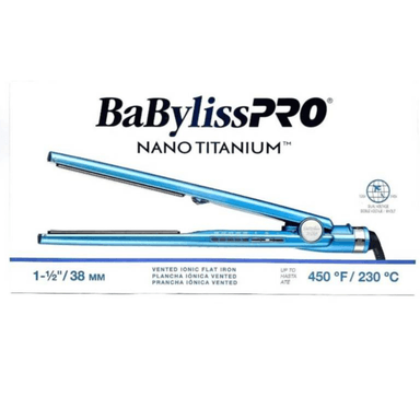 PLANCHA ALISADORA DE CABELLO BABYLISS PRO BNT4093TPE NANO TITANIO BABYLISSPRO NANO TITANIUM 38MM 1 ½ - 5