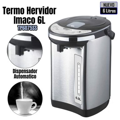 TERMO IMACO TP6075SS 6 LITROS HERVIDOR ELECTRICO