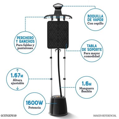 VAPORIZADOR DE PRENDAS OSTER GCSTGS7050 CON TABLA DE SOPORTE - 5