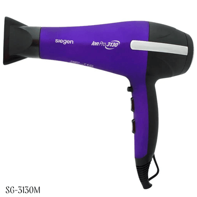 SECADORA CABELLO SIEGEN SG 3130M 2200W PROFESIONAL ION PRO MORADA - 6