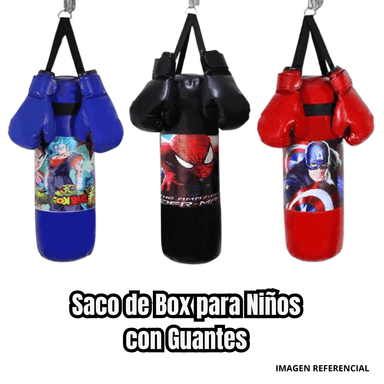 SACO BOX PL1452 NIÑOS CON GUANTES