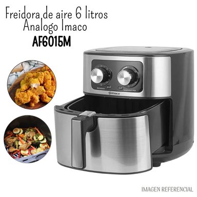 FREIDORA DE AIRE IMACO AF6015M 6L MANUAL ANALOGA