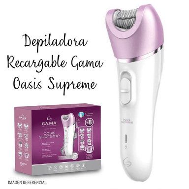 DEPILADORA INALÁMBRICO GAMA RECARGABLE OASIS SUPREME BECDP0000000211 2 VELOCIDADES