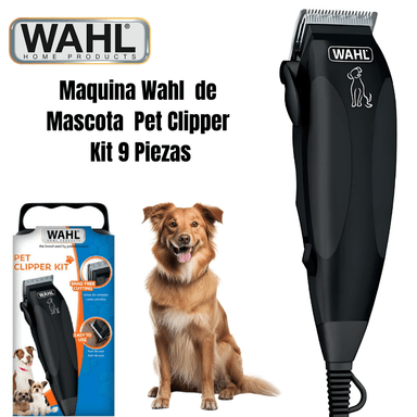 MAQUINA PERRO WAHL 9653 728 PARA PET CLIPPER KIT 9 PIZAS