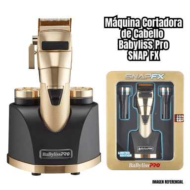 MAQUINA BABYLISS PRO FX890GI BABYLISSPRO SNAPFX DORADO