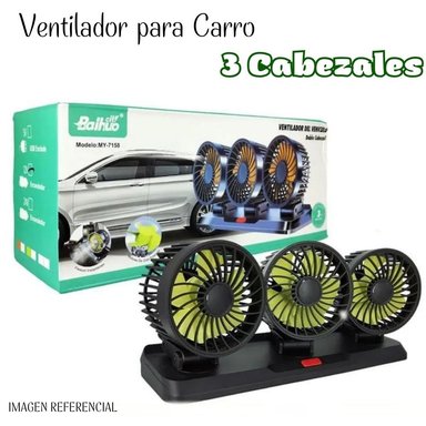 VENTILADOR 1455556 AUTO TRIPLE CABEZAL 12V