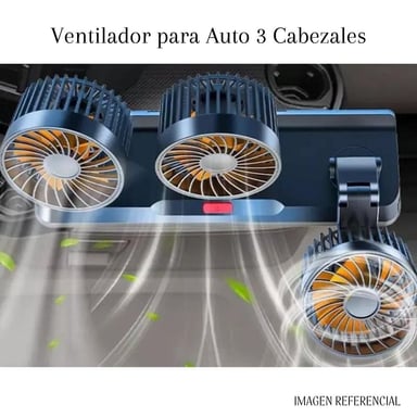 VENTILADOR 1455556 AUTO TRIPLE CABEZAL 12V - 3