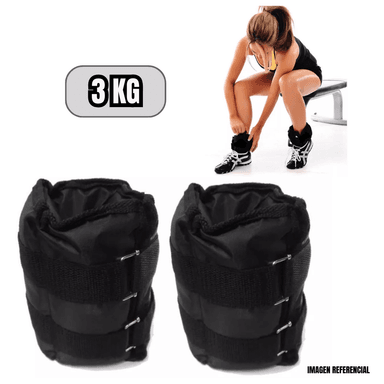 PESAS P-3KG TOBILLERAS PESO 3 KG PACK 2 UNIDADES - 2