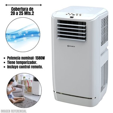 AIRE ACONDICIONADO PORTÁTIL IMACO AC1416 - 2