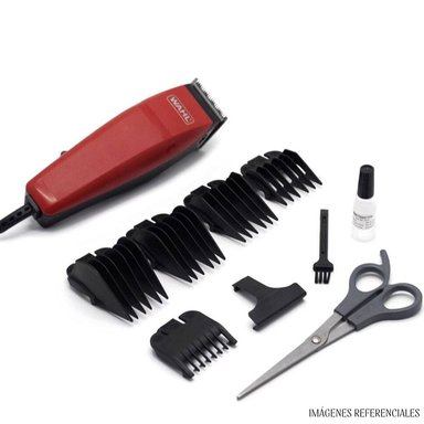 MAQUINA WAHL EASY CUT 10 PIEZAS - ROJO - 2