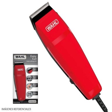 MAQUINA WAHL EASY CUT 10 PIEZAS - ROJO - 5