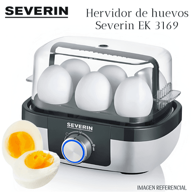 HERVIDOR DE HUEVOS SEVERIN DE ACERO EK3169