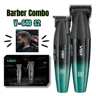 COMBO BABER VGR TRIMMER + CLIPPER V-640 S2
