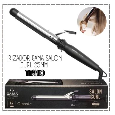 RIZADOR GAMA SALON CURL TITANIO 25MM
