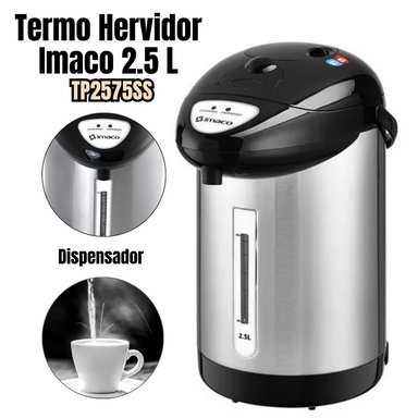 TERMO HERVIDOR ELECTRICO IMACO CON DISPENSADOR 2.5 L - TP2575SS