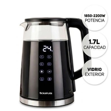 HERVIDOR DIGITAL TAURUS DE 1.7LT - NEOGLASS - 4