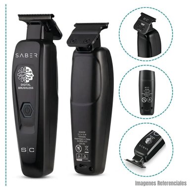 TRIMMER CORDLESS STYLECRAFT SABER BLACK - SC403B - 2