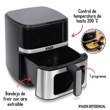 FREIDORA DE AIRE DIGITAL MIRAY DE 5.5 LT - OFM-114 - 5