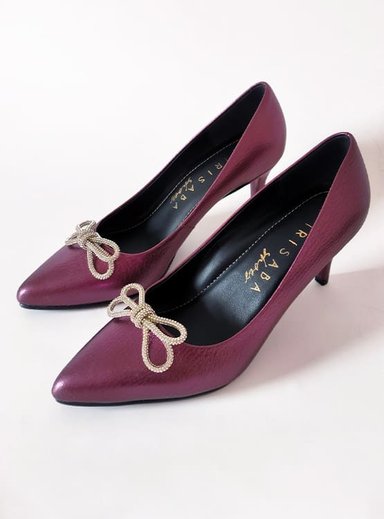 STILETTOS IRISABA PARA MUJER MORGANA GRANATE - 1