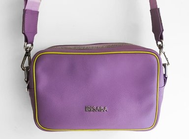 CARTERA CROSSBODY IRISABA DALIA CUERO LILA