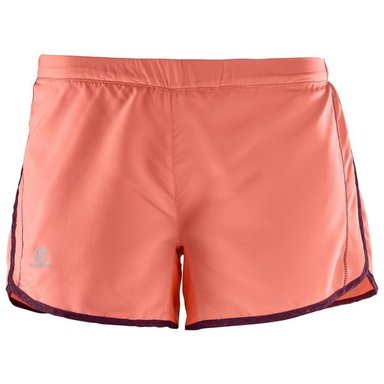 SALOMON SHORT AGILE SHORT W MUJER - ANARANJADO