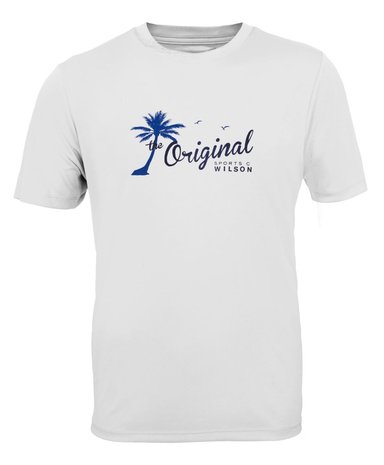 WILSON CAMISETA ORIGINAL BEACH M HOMBRE - BLANCO