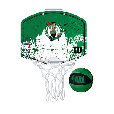 MINI ARO DE BÁSQUET RECREATIVO NBA TEAM B CELTICS - WILSON
