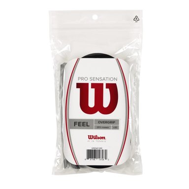 OVERGRIP WILSON PRO SENSATION 30 PK NEGRO